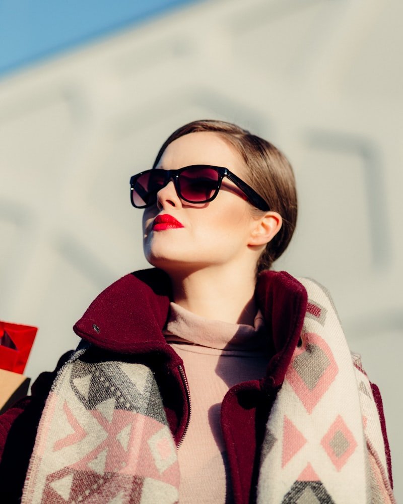 Thalia Wool Blanket Scarf